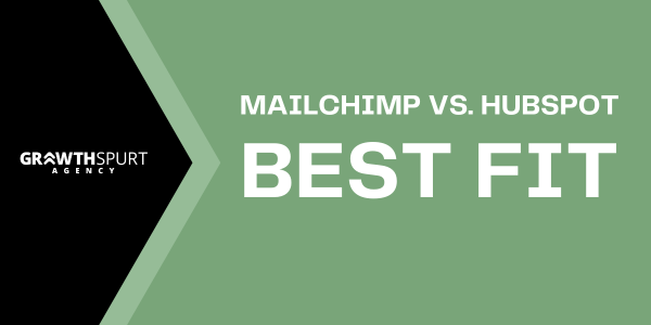 Who is a good fit for Mailchimp and HubSpot?