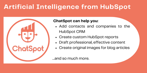Introducing HubSpot's ChatSpot AI app