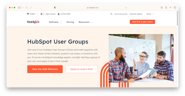 HubSpot User Groups Can Be Found Globally
