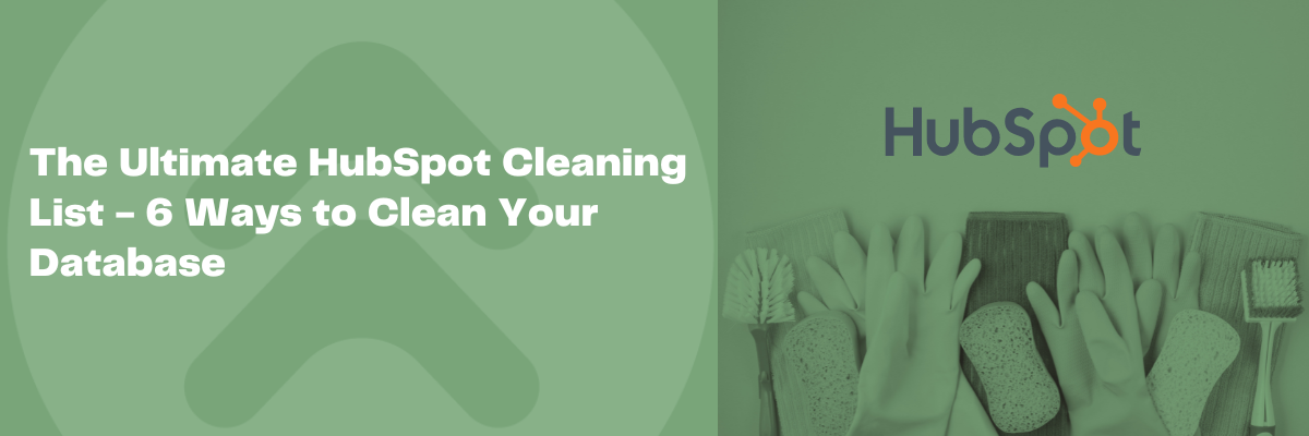 How to clean your HubSpot database